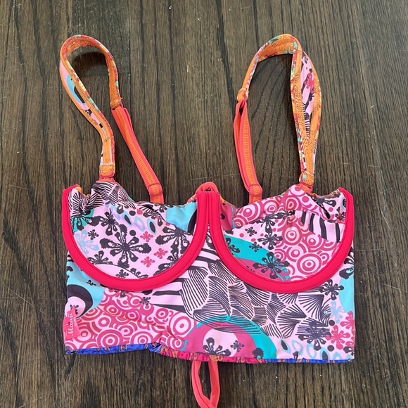 EUC Majji Reversible Bohemian Bikini Set Sz S - Picture 2 of 13